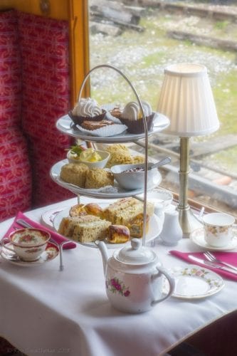 Afternoon Tea onboard the South Devon Steam Railway | Devon's Top ...