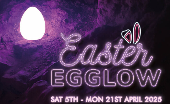 Easter Egglow at Kents Cavern easter events torquay