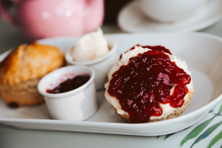 A Devonshire Cream Tea In Our Lakeside Cafe