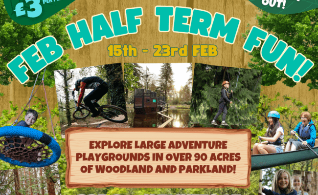 February Half Term at River Dart Country Park