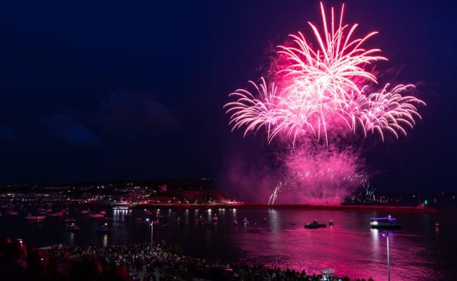 Fireworks plymouth