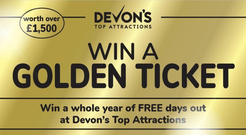 Devon's Top attractions golden ticket