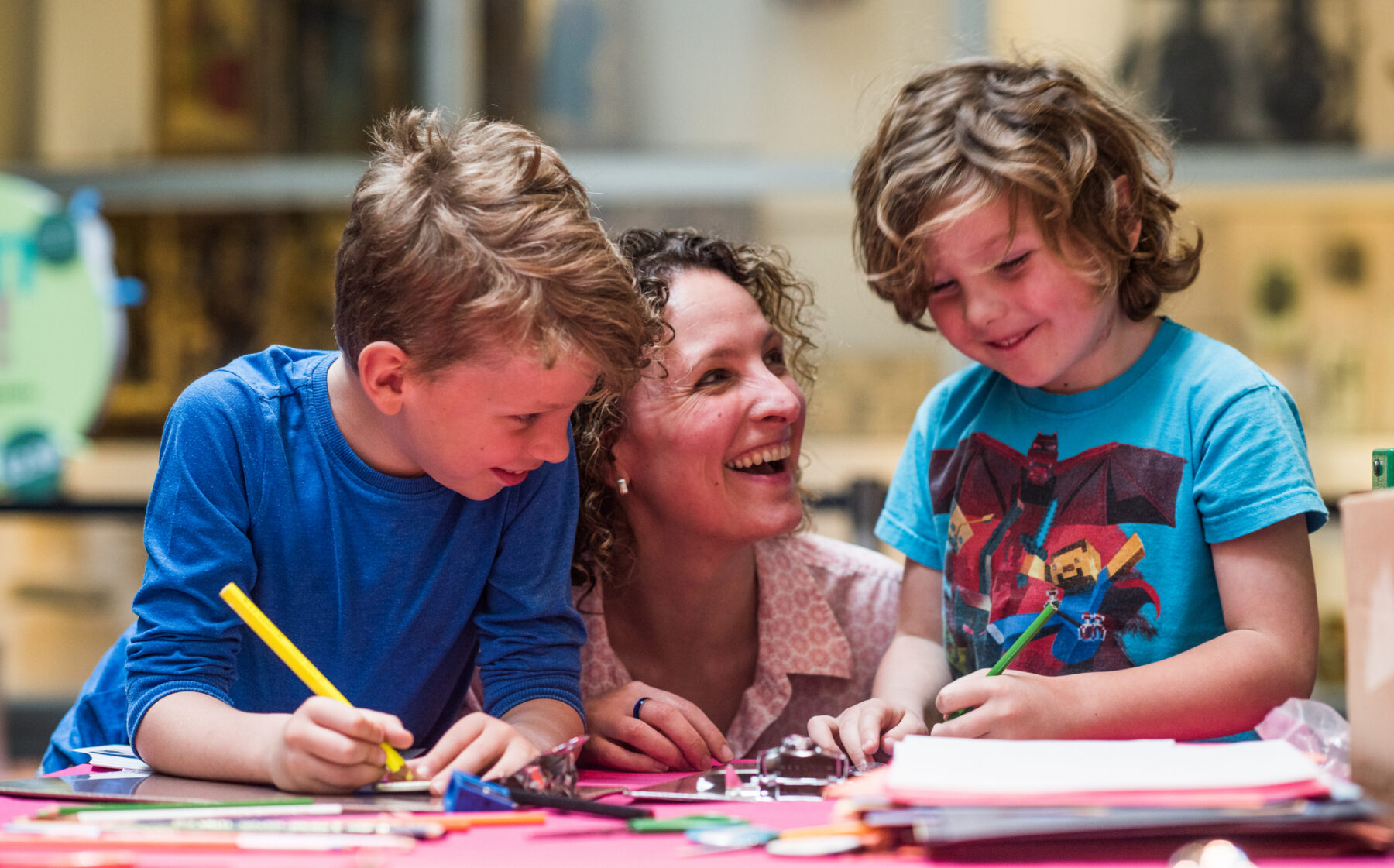 Printing Halfterm events at RAMM