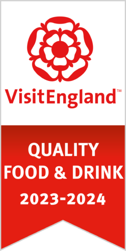 visit england rosette for quality food and drink 2023 to 2024