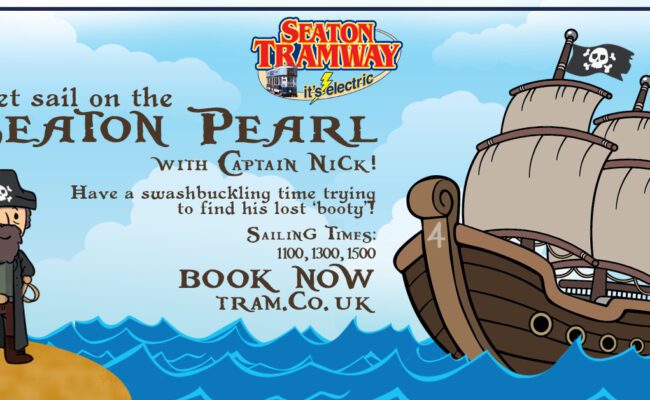 Pirate Tram Seaton Tramway