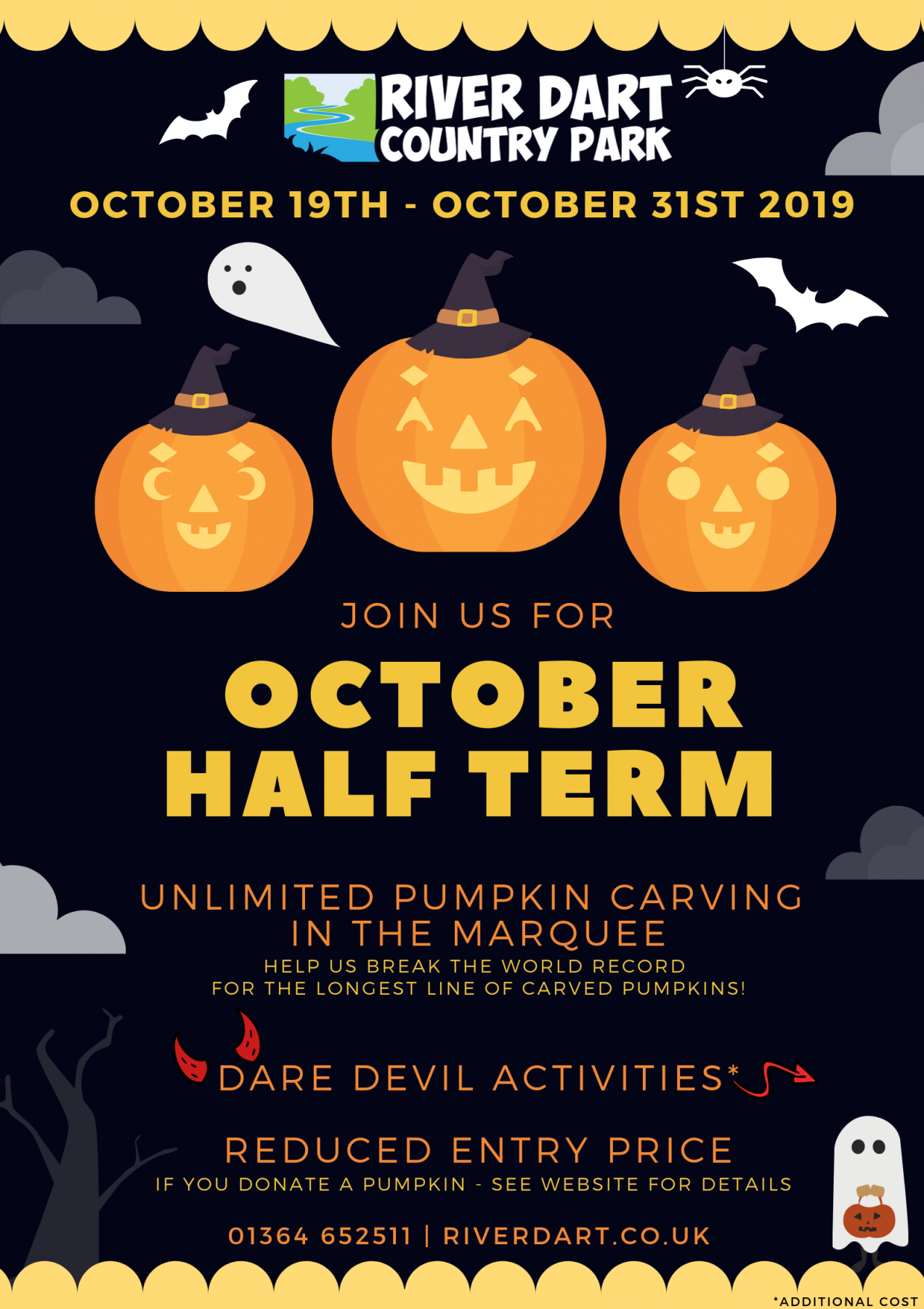 October Half Term at River Dart Country Park