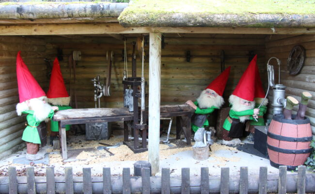 Watermouth Castle Gnome Land